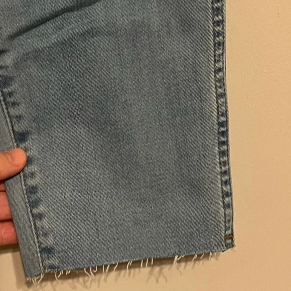 Madewell 10” High Rise Skinny Crop Raw Hem Size 31 - Picture 3 of 10